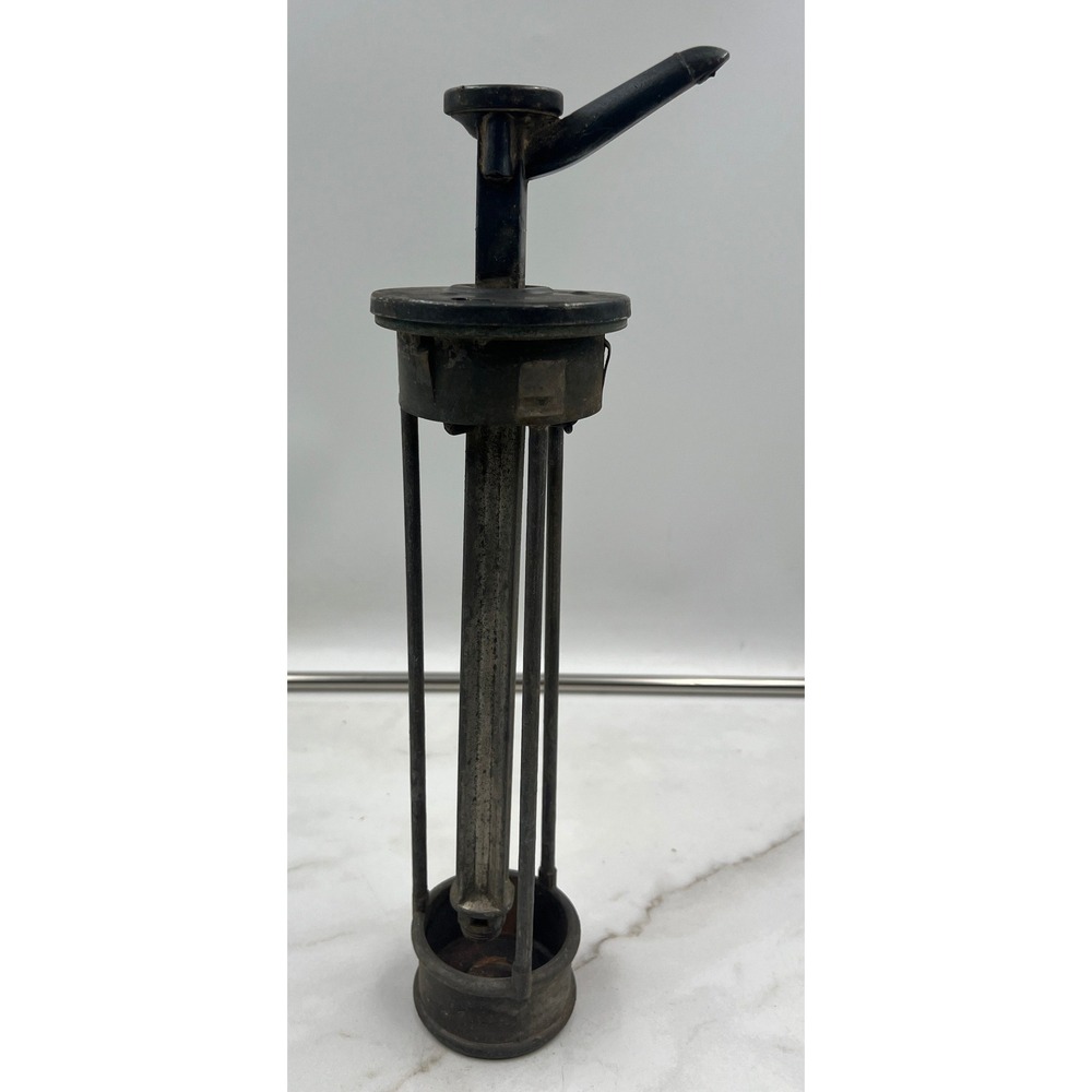 Antique Vanilla Soda Fountain Syrup Pump Dispenser Antique Metal Spout